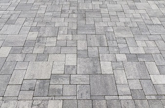 Image showing stamped concrete with an ashlar pattern