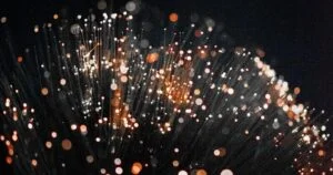 Image of concrete fibers, mainly fiber optics PMMA