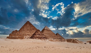 Picture of the Pyramids of Giza