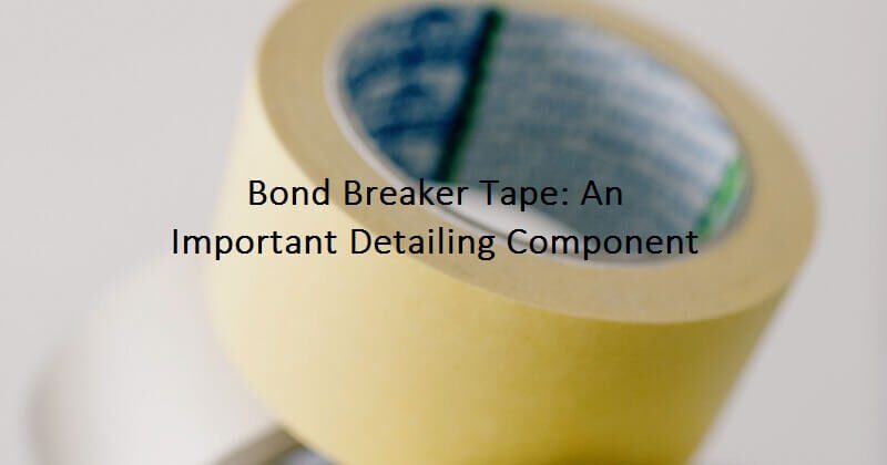 An Image Showing a Bond Breaker Tape
