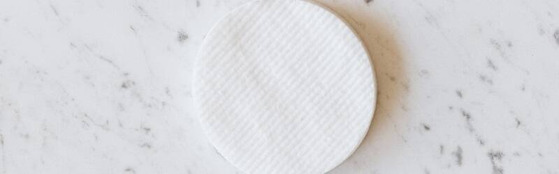 Round cotton pad