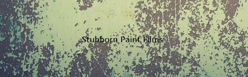 Paint film on a wall