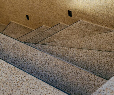 Etched Concrete Stairs
